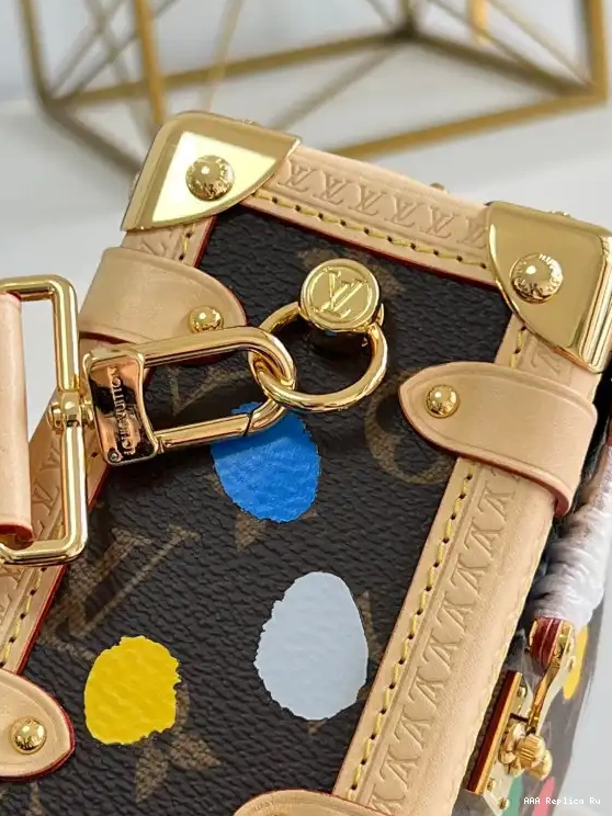 AAA Pruses Bags VUITTON TRUNK MM LOUIS SIDE 0623